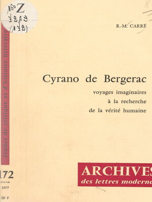 cover image of Cyrano de Bergerac